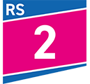 Logo des Radschnellwegs 2